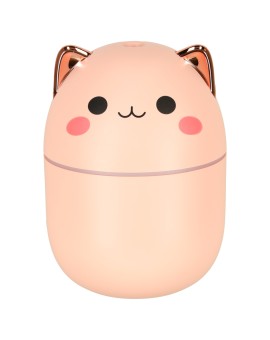 Nawilżacz powietrza dyfuzor do olejków kotek różowy RGB Kik Sp. z o. o. Sp. k. | Time- 2