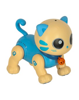 Kot kotek interaktywny zdalnie sterowany na pilota RC robot skacze niebieski Kik Sp. z o. o. Sp. k. | Time- 2