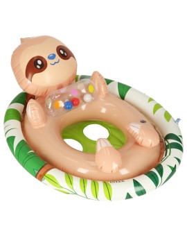 INTEX 59570 Kółko do pływania dla niemowląt koło pontonik dla dzieci dmuchany z siedziskiem leniwiec max 23kg 3-4lata Kik Sp. z 