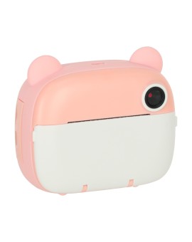 Aparat fotograficzny natychmiastowy drukarka termiczna + wkłady karta 32GB różowy miś Kik Sp. z o. o. Sp. k. | Time- 2