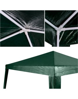 Pawilon ogrodowy namiot imprezowy handlowy altana zielona 2,5 x 2,5m Kik Sp. z o. o. Sp. k. | Time- 2