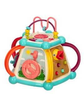 Kostka edukacyjna interaktywna nakarm ptaszka 7w1 Bibi-inn Kik Sp. z o. o. Sp. k. | Time- 2