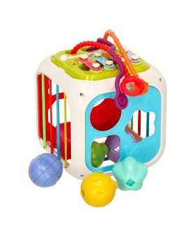 Kostka edukacyjna sorter cymbałki 7w1 Bibi-inn Kik Sp. z o. o. Sp. k. | Time- 2