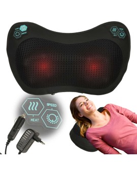 Masażer do pleców shiatsu poduszka do masażu rozgrzewająca