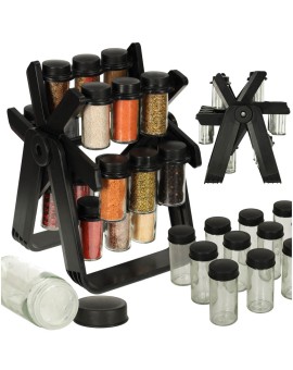 Organizer na przyprawy pojemnik przyprawnik stojak obrotowy