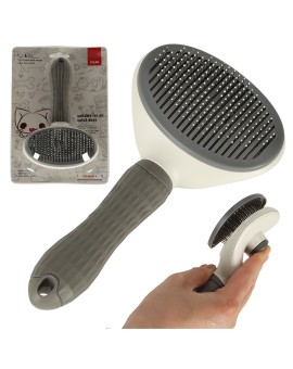 Szczotka samoczyszcząca do sierści psa kota