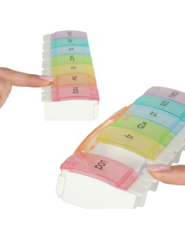 Pojemnik organizer na tabletki leki tygodniowy 7dni PL Kik Sp. z o. o. Sp. k. | Time- 2