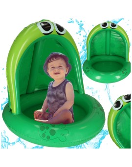 Basen dmuchany ogrodowy dla dziecka brodzik z daszkiem żaba 95cm