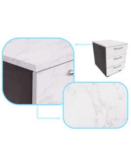 Folia rolka samoprzylepna okleina tapeta biały marmur - magnolia 1,22x50m Kik Sp. z o. o. Sp. k. | Time- 2