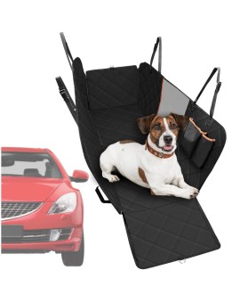 Mata dla psa do samochodu na siedzenie wodoodporna czarna