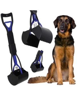 Łopatka do zbierania odchodów kupozbieracz niebieski