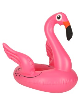 Kółko do pływania dla niemowląt koło pontonik dla dzieci dmuchany z siedziskiem flaming max 15kg 1-3lata Kik Sp. z o. o. Sp. k. 