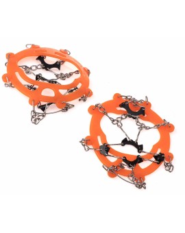 Raczki na buty antypoślizgowe turystyczne z kolcami łańcuchy pokrowiec roz. 39-45 Kik Sp. z o. o. Sp. k. | Time- 2