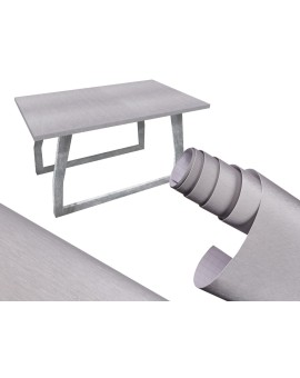 Folia okleina rolka aluminium imitująca metal metalic szczotkowana szara 1,52x30m