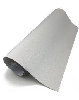 Folia okleina rolka aluminium imitująca metal metalic szczotkowana szara 1,52x30m Kik Sp. z o. o. Sp. k. | Time- 2