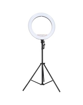 Lampa pierścieniowa LED RGB ring do selfie filmów ze statywem i pilotem 45cm Kik Sp. z o. o. Sp. k. | Time- 2