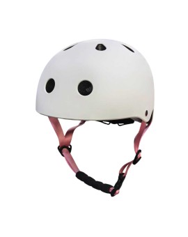 Kask rowerowy dla dziecka Trike Fix dziecięcy regulowany LED S 48-54cm biały