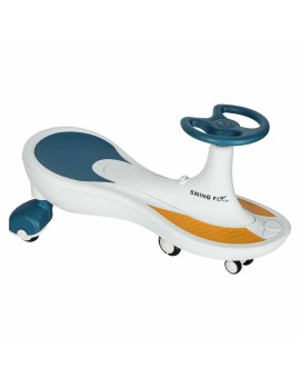 Jeździk grawitacyjny LED Swing Fix S4 świecące koła z muzyką grający 76cm niebiesko-biały max 100kg Kik Sp. z o. o. Sp. k. | Tim