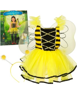 Kostium strój karnawałowy przebranie pszczółka pszczoła opaska 3 el