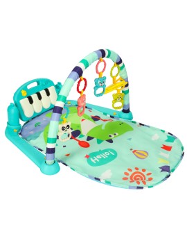 Mata edukacyjna dla niemowląt interaktywna grająca pianinko grzechotki 3w1 Bibi-inn Kik Sp. z o. o. Sp. k. | Time- 2