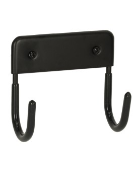 Wieszak uchwyt na deskę do prasowania metalowy udźwig 15 kg czarny