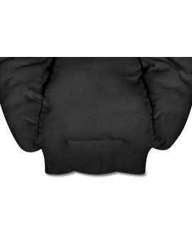 Poduszka LUARO na huśtawkę wiszącą bocianie gniazdo XXL czarna Kik Sp. z o. o. Sp. k. | Time- 2