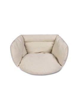 Poduszka LUARO na huśtawkę wiszącą bocianie gniazdo miękka ecru Kik Sp. z o. o. Sp. k. | Time- 2