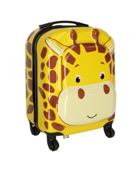 Walizka podróżna dla dzieci bagaż podręczny na kółkach żyrafa