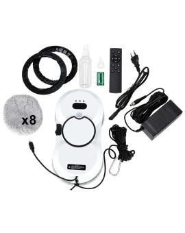 Robot do mycia okien automatyczna myjka do szyb pilot 3 tryby 5600Pa 90W Kik Sp. z o. o. Sp. k. | Time- 2