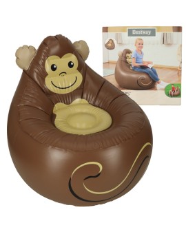 Fotel dmuchany puf BESTWAY 75116 małpka