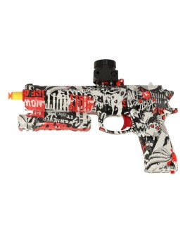 Pistolet na kulki żelowe wodne karabin zasilanie akumulatorowe USB + okulary 550szt. 7-8mm Kik Sp. z o. o. Sp. k. | Time- 2