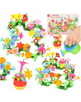 Kwiatki klocki kreatywne ogród kwiatowy 175 elementów