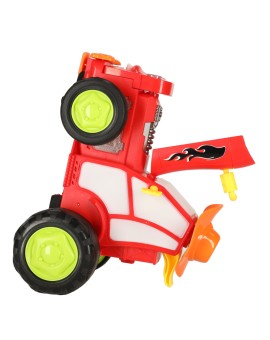 Traktor ciągnik zdalnie sterowany na pilota RC skaczący tańczący dźwięk czerwony Kik Sp. z o. o. Sp. k. | Time- 2