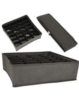 Organizer do szuflady na bieliznę skarpetki duży 24 przegródki