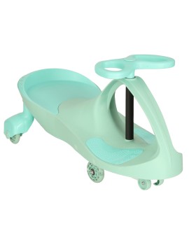 Jeździk grawitacyjny LED Swing Fix S3 świecące koła miętowy
