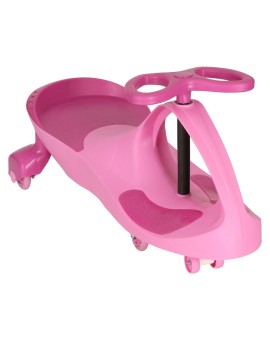 Jeździk grawitacyjny LED Swing Fix S3 świecące koła różowy Kik Sp. z o. o. Sp. k. | Time- 2