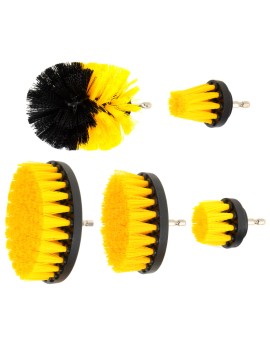 Szczotki na wiertarkę wkrętarkę sprzątające czyszczące wielozadaniowe zestaw 5 sztuk Kik Sp. z o. o. Sp. k. | Time- 2