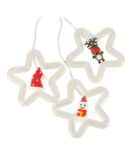 Kurtyna Led na okno girlanda gwiazdki świąteczna choinkowa 3 m 125 LED Kik Sp. z o. o. Sp. k. | Time- 2