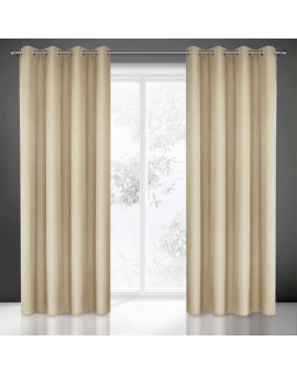 ZASŁONA GOTOWA RITA 140X250 CM BEŻOWY