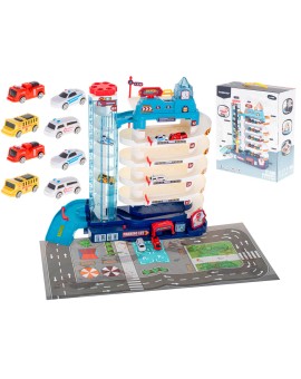 Parking garaż 5 poziomów elektryczna winda mata 8 aut