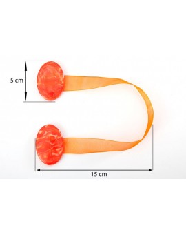 Upinacz dekoracyjny do firan i zasłon z magnesem