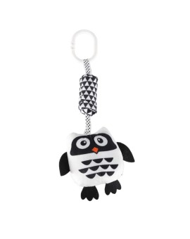 Grzechotka zawieszka sensoryczna kontrastowa sowa Kik Sp. z o. o. Sp. k. | Time- 2