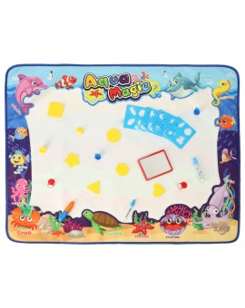 Mata wodna do malowania rysowania wodą XXL pieczątki szablony zestaw 100 x 80 cm Kik Sp. z o. o. Sp. k. | Time- 2