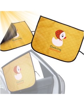 Osłona Zaslona szyby do auta kurtyna magnetyczna przeciwsłoneczna kaczka