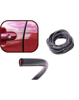 Osłona krawędzi drzwi samochodu uszczelka odbojnik profil zabezpieczenie do auta rantu 10m czarny Kik Sp. z o. o. Sp. k. | Time-