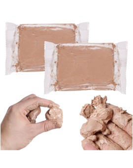 Glina rzeźbiarska masa do modelowania zapas do koła garncarskiego 800g Kik Sp. z o. o. Sp. k. | Time- 2