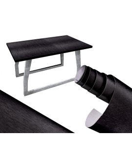 Folia rolka metalic szczotkowana czarna 1,52x30m Kik Sp. z o. o. Sp. k. | Time- 2