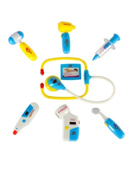 Zestaw lekarza w walizce DOKTOR +światła niebieski Kik Sp. z o. o. Sp. k. | Time- 2
