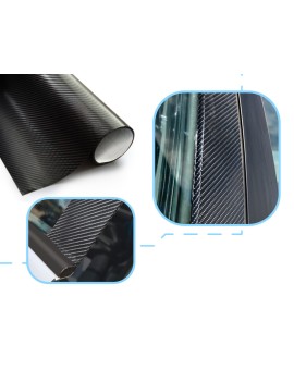 Folia rolka carbon 4D czarna 1,52x30m