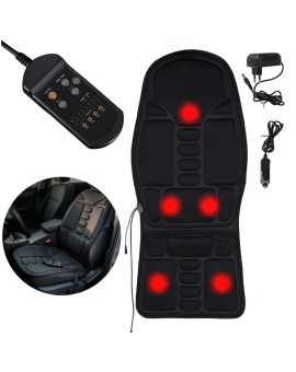 Masażer do pleców mata masująca grzewcza do masażu na fotel do samochodu